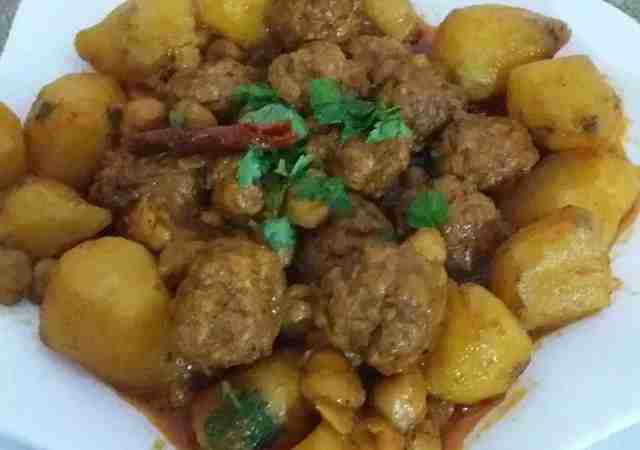 طبق بطاطا ترفاس